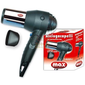 MAX ASCIUGACAPELLI  1400W PREMIUM MAX ASCIUGACAPELLI 1400W PREMIUM