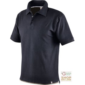 MAGLIETTA POLO 100% COTONE CARDATO GR  190  COLORE NERO TORTORA  TG  S XXL MAGLIETTA POLO 100% COTONE CARDATO GR 190 COLORE NERO TORTORA