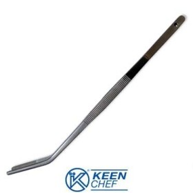 KEEN CHEF PINZA CURVE DA CUCINA IN ACCIAIO INOX CM. 30 KCH PC30C KEEN CHEF PINZA CURVE DA CUCINA IN ACCIAIO INOX CM. 30 KCH PC30C