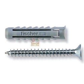 FISCHER TASSELLI CON VITE SX8S PZ. 50 FISCHER TASSELLI CON VITE SX8S PZ. 50