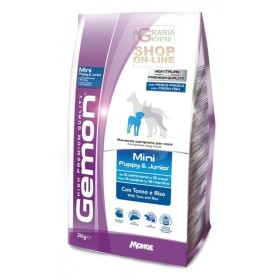 GEMON MANGIME PER CANI MINI PUPPY JUNIOR CON TONNO E RISO KG. 3 GEMON MANGIME PER CANI MINI PUPPY JUNIOR CON TONNO E RISO KG. 3
