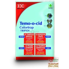 KOLLANT TEMOOCID TRAPPOLE ADESIVE COLORTRAP TRIPIDI PZ.10 KOLLANT TEMOOCID TRAPPOLE ADESIVE COLORTRAP TRIPIDI PZ.10