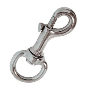 MOSCHETTONE REDINE GIRELLO OTTONE NICHELATO MM. 121-1 1/4 MOSCHETTONE REDINE GIRELLO OTTONE NICHELATO MM. 121-1 1/4