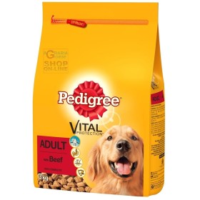 PEDIGREE CROCCHETTE PER CANI DRY ADULT MANZO KG. 3 PEDIGREE CROCCHETTE PER CANI DRY ADULT MANZO KG. 3