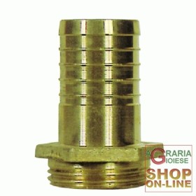 RACCORDO PORTAGOMMA OTTONE M. 2X50 RACCORDO PORTAGOMMA OTTONE M. 2X50
