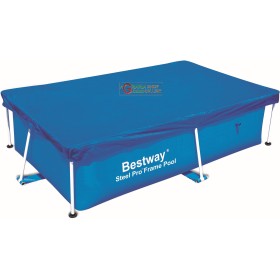 BESTWAY 58104 TELO TOP COPERTURA PISCINA CON TELAIO RETTANGOLARE CM.239x150 BESTWAY 58104 TELO TOP COPERTURA PISCINA CON TELAIO