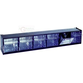 CASSETTIERA MULTIBIN 6 CASSETTI MM. 600X95X115 CASSETTIERA MULTIBIN 6 CASSETTI MM. 600X95X115