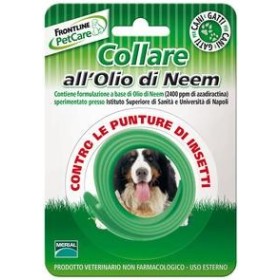 FRONTLINE COLLARE ANTIPUNTURE CON OLIO DI NEEM PER CANI E GATTI CONTRO LE PUNTURE DI INSETTI FRONTLINE COLLARE ANTIPUNTURE CON OLIO DI NEEM PER CANI E GATTI