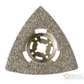 Einhell Platorello - raspa rimuovi malta multifunzione Delta in metallo 80 mm Einhell Platorello - raspa rimuovi malta multifunzione Delta in