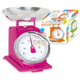 MAX BILANCIA DA CUCINA 3KG JOLIE KOLOR MAX BILANCIA DA CUCINA 3KG JOLIE KOLOR