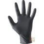 GUANTI IN LATTICE SENZA POLVERE AQL 1 5 COLORE NERO TG S M L XL