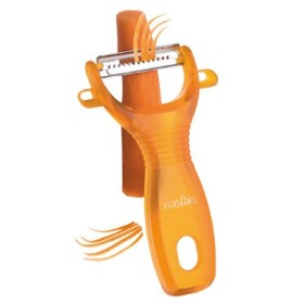 MOHA PELAPATATE ARANCE JULIENNE MANICO IN PLASTOCA ARANCIO TRASPARENTE MOHA PELAPATATE ARANCE JULIENNE MANICO IN PLASTOCA ARANCIO