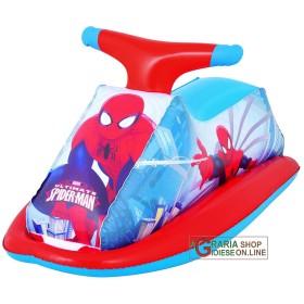 BESTWAY 98012 MOTO ACQUA SPIDERMAN GONFIABILE CM 89X46h. BESTWAY 98012 MOTO ACQUA SPIDERMAN GONFIABILE CM 89X46h.