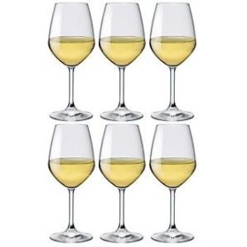BORMIOLI SET 6 BICCHIERI CALICE IN VETRO DIVINO PER VINO BIANCO CL. 53 BORMIOLI SET 6 BICCHIERI CALICE IN VETRO DIVINO PER VINO BIANCO