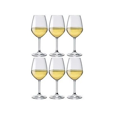 BORMIOLI SET 6 BICCHIERI CALICE IN VETRO DIVINO PER VINO BIANCO