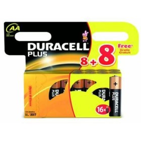 DURACELL PILE STILO 8+8 MN PLUS 16 BATTERIE DURACELL PILE STILO 8+8 MN PLUS 16 BATTERIE
