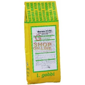GOBBI BORON 21 PG CONCIME SOLUBILE IN ACQUA BORO 21% GOBBI BORON 21 PG CONCIME SOLUBILE IN ACQUA BORO 21%