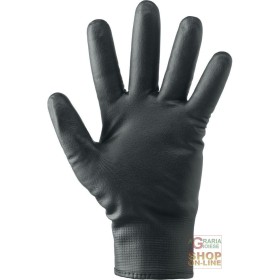 GUANTI IN NYLON INTERAMENTE RICOPERTI IN NITRILE FOAM  FODERATI  CHIUSURA CON VELCRO  COLORE GUANTI IN NYLON INTERAMENTE RICOPERTI IN NITRILE FOAM FODERATI