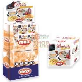 MAX BATTERIA MICROONDE IN PALLBOX  8 PZ MAX BATTERIA MICROONDE IN PALLBOX 8 PZ