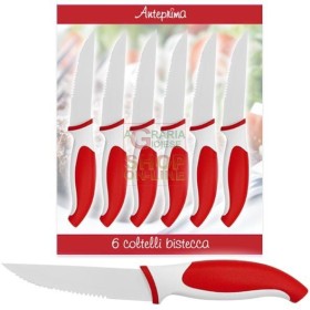 MAX SET 6 COLTELLI BISTECCA MAX SET 6 COLTELLI BISTECCA