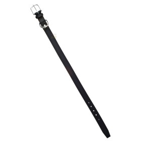 COLLARE PER CANI CUOIO ANTICO NERO CM. 2 X 50 COLLARE PER CANI CUOIO ANTICO NERO CM. 2 X 50