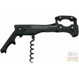 FACKELMANN LEVATAPPI XTEND CON LEVACAPSULE E SPIRALE DIFFERENZIATA LEVA VARIABILE A DOPPIO APPOGGIO FACKELMANN LEVATAPPI XTEND CON LEVACAPSULE E SPIRALE