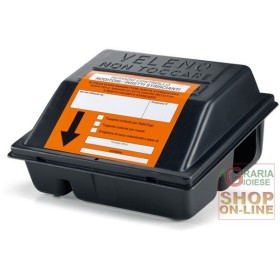 DISPENSER DISTRIBUTORE PER ESCHE TOPICIDE RAT STATION CM. 23X20X12 DISPENSER DISTRIBUTORE PER ESCHE TOPICIDE RAT STATION CM.