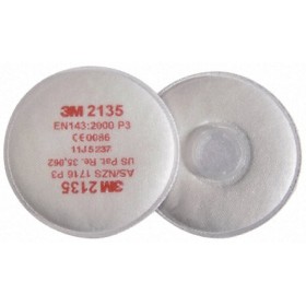 FILTRO PER MASCHERA 3M SERIE 6000 E 7000 ART. 2135 P3 CE PER POLVERI FILTRO PER MASCHERA 3M SERIE 6000 E 7000 ART. 2135 P3 CE PER