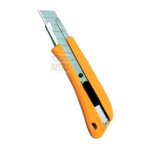 OLFA CUTTER TAGLIERINO LAMA INOX MM. 18 CON CURSORE ART. BN-AL OLFA CUTTER TAGLIERINO LAMA INOX MM. 18 CON CURSORE ART. BN-AL