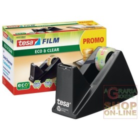 TESA MINI DISPENSER PER NASTRO TRASPARENTE COMPLETO DI ROTOLO TESA MINI DISPENSER PER NASTRO TRASPARENTE COMPLETO DI ROTOLO