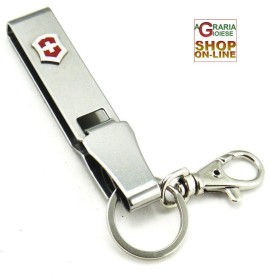 VICTORINOX GANCIO PORTACHIAVI  MULTICLIP DA CINTURA INOX ORIGINALE MOLTO BUONO VICTORINOX GANCIO PORTACHIAVI MULTICLIP DA CINTURA INOX