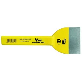 VIGOR SCALPELLO PER SCROSTARE PIATTO LARGO MM. 215X70 VIGOR SCALPELLO PER SCROSTARE PIATTO LARGO MM. 215X70