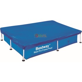 BESTWAY 58103 TELO TOP COPERTURA PISCINA CON TELAIO RETTANGOLARE CM. 221x150 BESTWAY 58103 TELO TOP COPERTURA PISCINA CON TELAIO