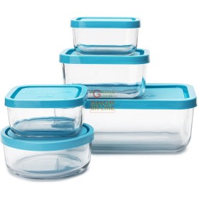 BORMIOLI CONTENITORE IN VETRO FRIGOVERRE SYSTEM CM. 26x21x9,4h BORMIOLI CONTENITORE IN VETRO FRIGOVERRE SYSTEM CM. 26x21x9,4h