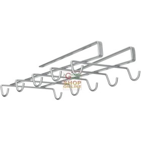 METALTAEX MYMUG SOTTORIPIANO PORTA 10 TAZZE 14 x 28 x 6 cm. METALTAEX MYMUG SOTTORIPIANO PORTA 10 TAZZE 14 x 28 x 6 cm.