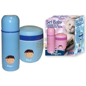 MAX SET THERMOS 350ML+P/PRANZO 350 ML BABY MAX SET THERMOS 350ML+P/PRANZO 350 ML BABY
