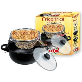 MAX FRIGGITRICE ANTIADERENTE 24CM 3 PZ MAX FRIGGITRICE ANTIADERENTE 24CM 3 PZ
