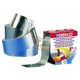 NASTRO TERMICO ALLUMINIO ADESIVO MARRONE MM. 40 X 9 MT. NASTRO TERMICO ALLUMINIO ADESIVO MARRONE MM. 40 X 9 MT.