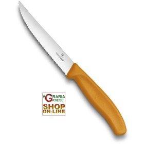 VICTORINOX COLTELLO PER PIZZA COLORE ARANCIO CM. 12 VICTORINOX COLTELLO PER PIZZA COLORE ARANCIO CM. 12