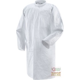 CAMICI IN TYVEK PRACTIK CE 1  COLORE BIANCO  TG  M XXL CAMICI IN TYVEK PRACTIK CE 1 COLORE BIANCO TG M XXL