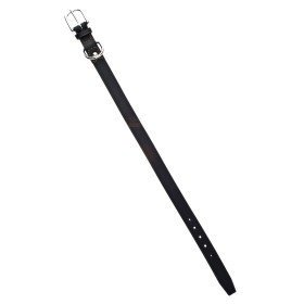 COLLARE PER CANI CUOIO ANTICO NERO CM. 1,5 X 45 COLLARE PER CANI CUOIO ANTICO NERO CM. 1,5 X 45