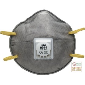 MASCHERA 3M PER ODORI FASTIDIOSI E VERNICIATURA  CON VALVOLA DI ESPIRAZIONE  FFP1 NR D MASCHERA 3M PER ODORI FASTIDIOSI E VERNICIATURA CON VALVOLA DI