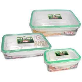 MAX SET 3 CONT.RETT2.5LT+1LT+350ML CLICK&B MAX SET 3 CONT.RETT2.5LT+1LT+350ML CLICK&B