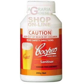 COOPERS SANITIZZANTE DETERGENTE IN POLVERE GR. 280 COOPERS SANITIZZANTE DETERGENTE IN POLVERE GR. 280