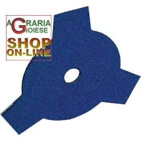 DISCO PER DECESPUGLIATORE 3 DENTI MM. 255 DISCO PER DECESPUGLIATORE 3 DENTI MM. 255