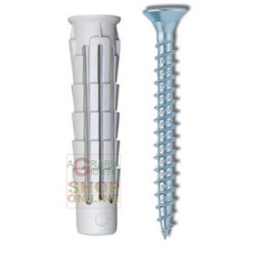 ELEMATIC BLISTER TASSELLI T6/ VA 6X45 CON VITE pz. 50 ELEMATIC BLISTER TASSELLI T6/ VA 6X45 CON VITE pz. 50