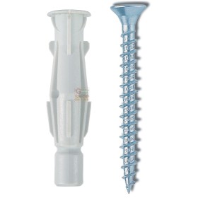 ELEMATIC TASSELLI T4/VA  6X45  COMPLETI CON VITE PZ. 50 ELEMATIC TASSELLI T4/VA 6X45 COMPLETI CON VITE PZ. 50
