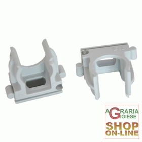 FISSACAVO IN NYLON A CLIP PER TUBI DIAM. 20 FISSACAVO IN NYLON A CLIP PER TUBI DIAM. 20