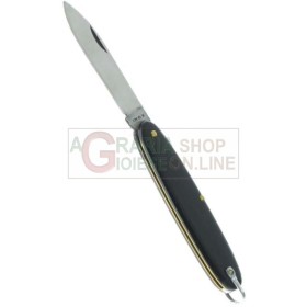 Fraraccio coltello temperino manico nero cod. 0536 cm. 12 Fraraccio coltello temperino manico nero cod. 0536 cm. 12