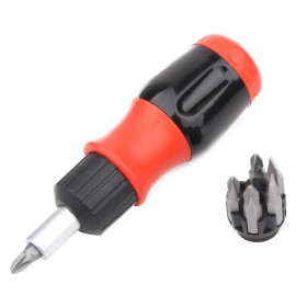 GIRAVITE A CRICCHETTO MAGNETICO CON 6 INSERTI GIRAVITE A CRICCHETTO MAGNETICO CON 6 INSERTI